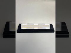 Pièces de coulée sous pression personnalisées ADC 12 charnière en aluminium avec électrophorèse noire